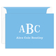 Colorful with White Monogram Folded Note Cards Image 12 of 16